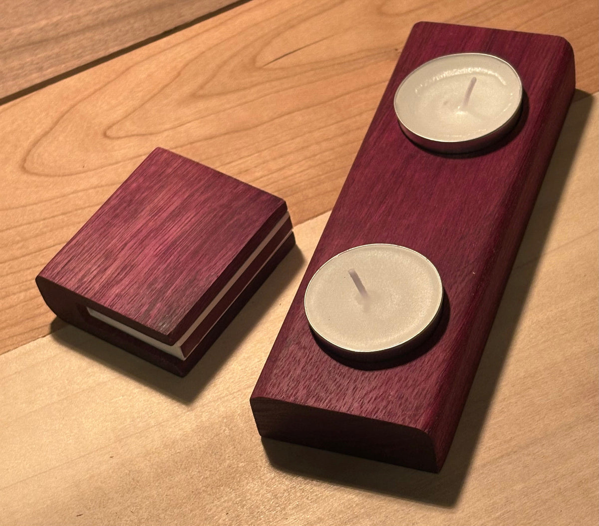 Double Candle Holders