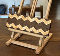 Maple & Walnut Chevron Charcuterie Board